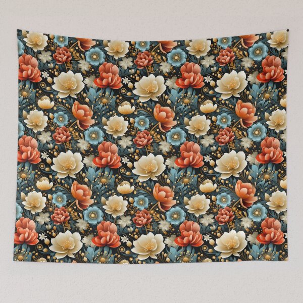 Item preview, Floral wonderland Bliss seamless pattern designed and sold by Bankza.