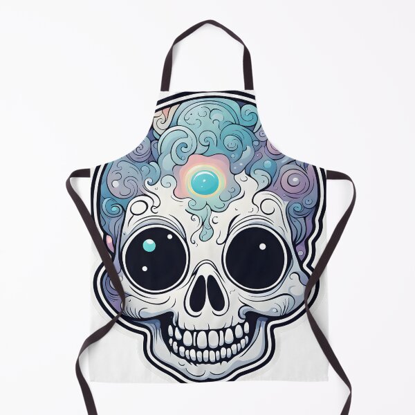 Item preview, Psychedelic Skull | Vibrant Abstract Art designed and sold by ArtInSync.