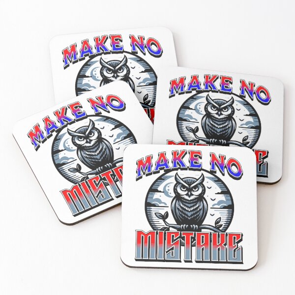Item preview, Owl Perched On A Branch On A Moonlit Night - Make No Mistake The Owl Is Watching designed and sold by MegaDirt.