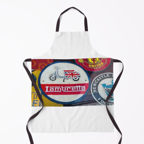 Item preview, vintage Lambretta advertising signs designed and sold by RoyalTarget.