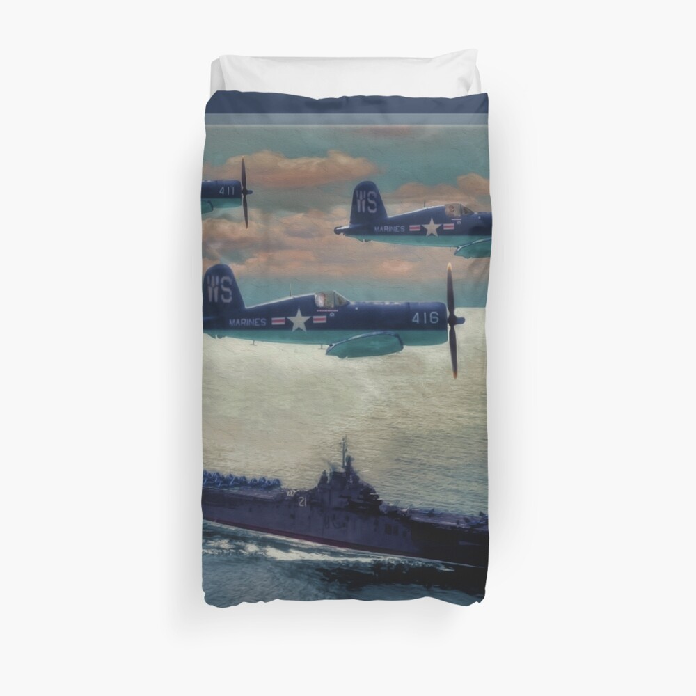 The F4U Corsairs Duvet Cover
