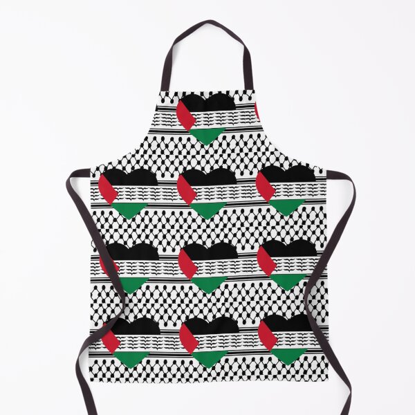 Item preview, Palestine Heart & Keffiyeh designed and sold by MamaHabiba.