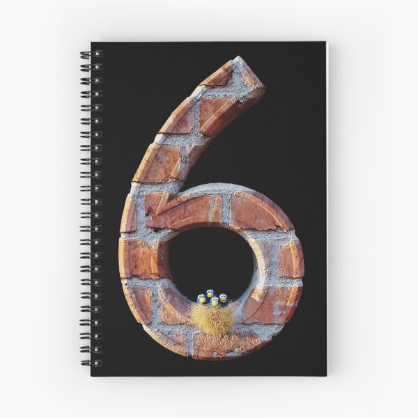 Item preview, Number 6 designed and sold by Nothing Here Is Real.