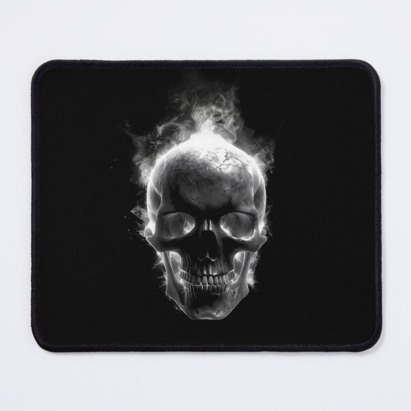 Item preview, Burning skull designed and sold by RebelBrush.