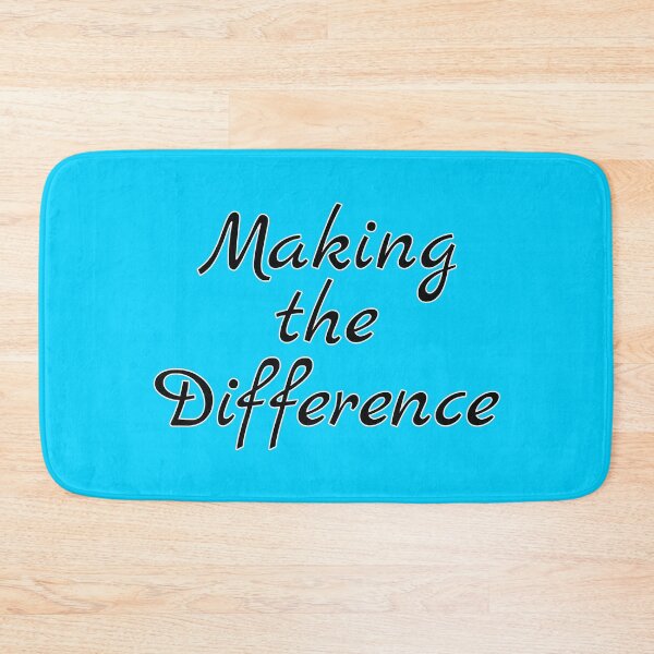 Item preview, Making the Difference Funny Motivating Slogan  designed and sold by Harlake.