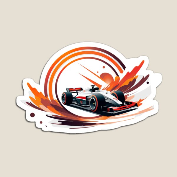 Item preview, Formula 1 Race Car in the sunset racing gamer logo design designed and sold by ArcadeVault.