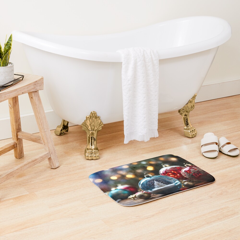 Vista previa del artículo con la obra «Alfombra de baño», diseñado y vendido por RivenWaters.