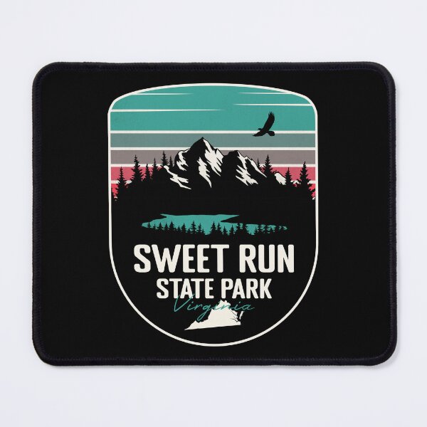 Item preview, Sweet Run State Park Virginia - VA Retro Badge Forest and Wilderness  designed and sold by mountainfad.