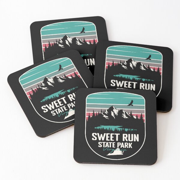 Item preview, Sweet Run State Park Virginia - VA Retro Badge Forest and Wilderness  designed and sold by mountainfad.