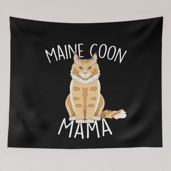 Item preview, Maine Coon Cat Mama designed and sold by Clara Hollins.