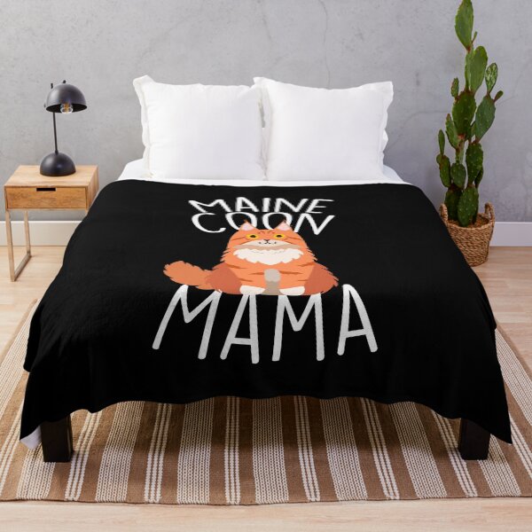 Item preview, Maine Coon Cat Mama designed and sold by Clara Hollins.