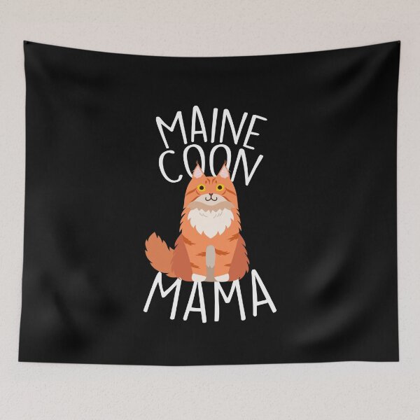 Item preview, Maine Coon Cat Mama designed and sold by Clara Hollins.