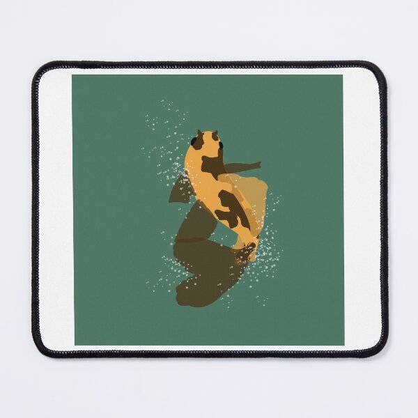Item preview, Orange and Black Koi Carp Fish designed and sold by Studio Ukiyo.