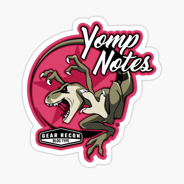 YOMPOSAUR No1-LOGAN (Yomp Notes) Sticker