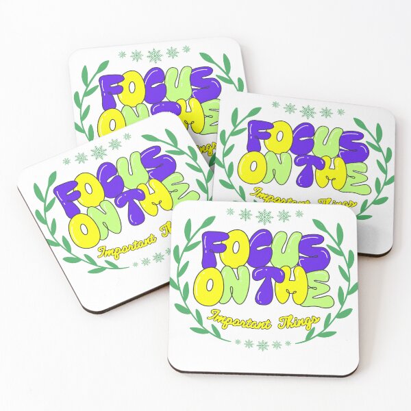 Item preview, Focus On The Important Things designed and sold by LevelUpYourMotivation.