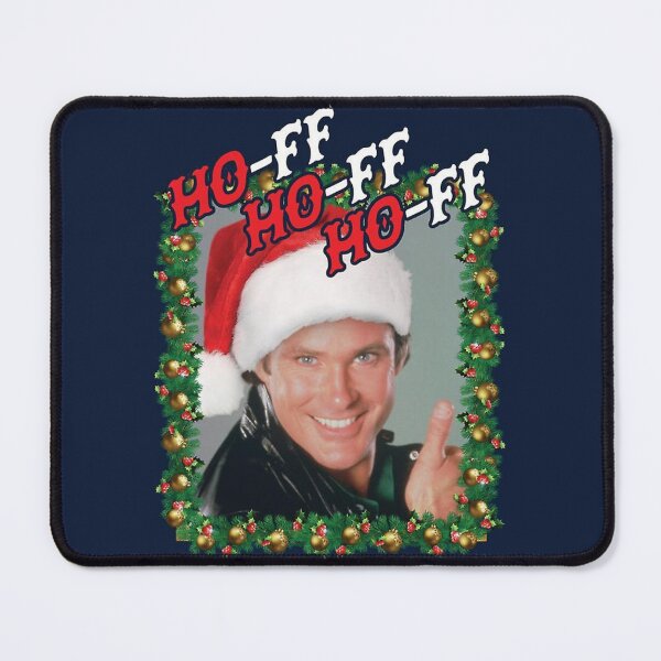 Item preview,  David Hasselhoff xmas designed and sold by appa-sr.