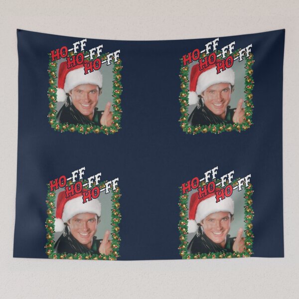 Item preview,  David Hasselhoff xmas designed and sold by appa-sr.