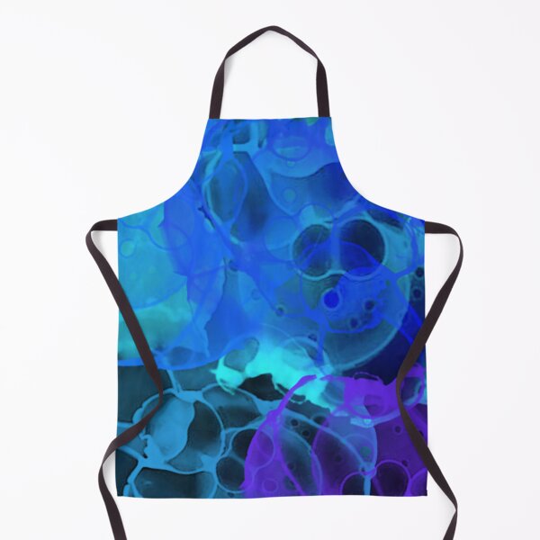 Item preview, Ink. Beautiful, intense stains of alcohol ink /6, turquoise, green, pink, purple, yellow, orange colors, on a dark background. designed and sold by My-fake-places.