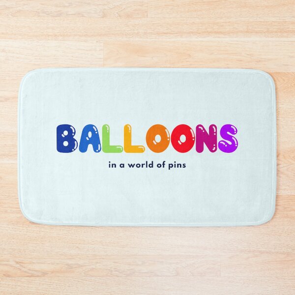 Item preview, BALLOONS in a world of pins designed and sold by FedoraDesign.