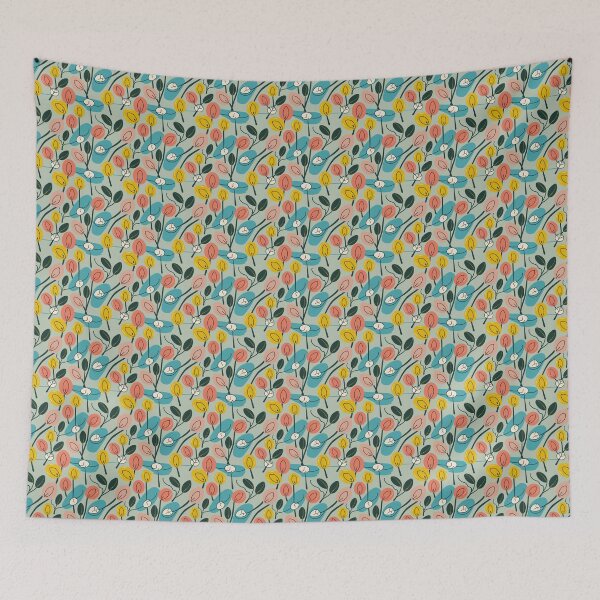 Artikelvorschau, Light Spring / Pastel Spring pattern, skin-tone matching, personal color analysis, PCA, mid-century modern entworfen und verkauft von look4seasons.