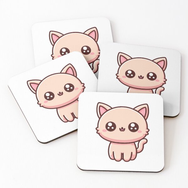 Item preview, Cute Pink kitty  designed and sold by Wxjtecki.