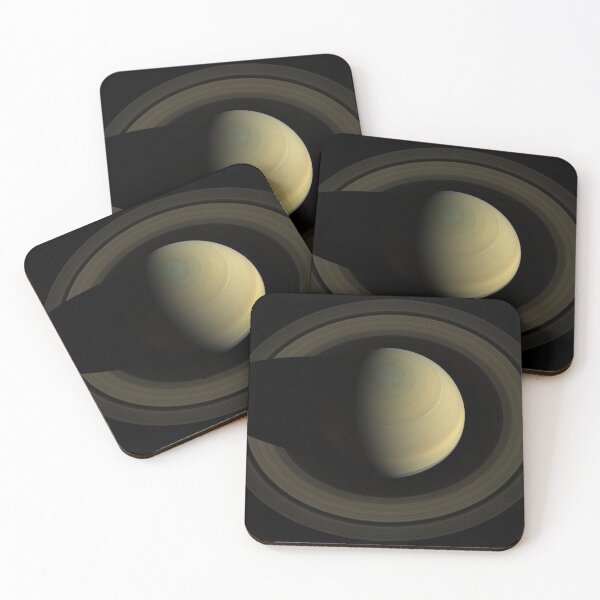 Item preview, STK204289S-Mosaic of planet Saturn and its main rings. designed and sold by StocktrekImages.