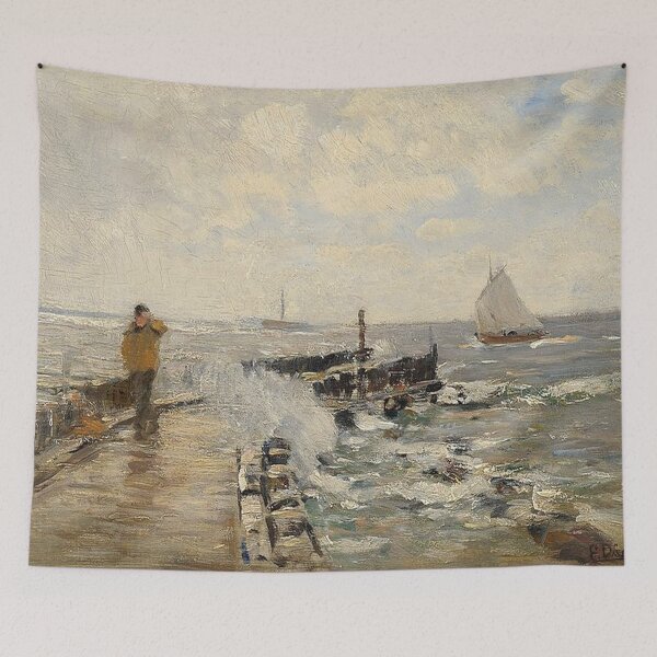 Item preview, Eugene Ducker -On the Pier designed and sold by tomorrowsart.