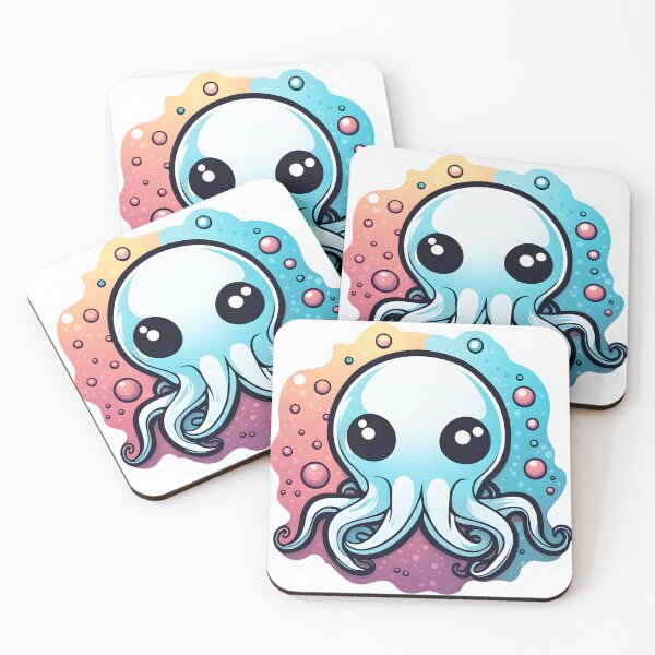 Item preview, Psychedelic Mecha Octopus | Vibrant Techno-Marine Art designed and sold by ArtInSync.