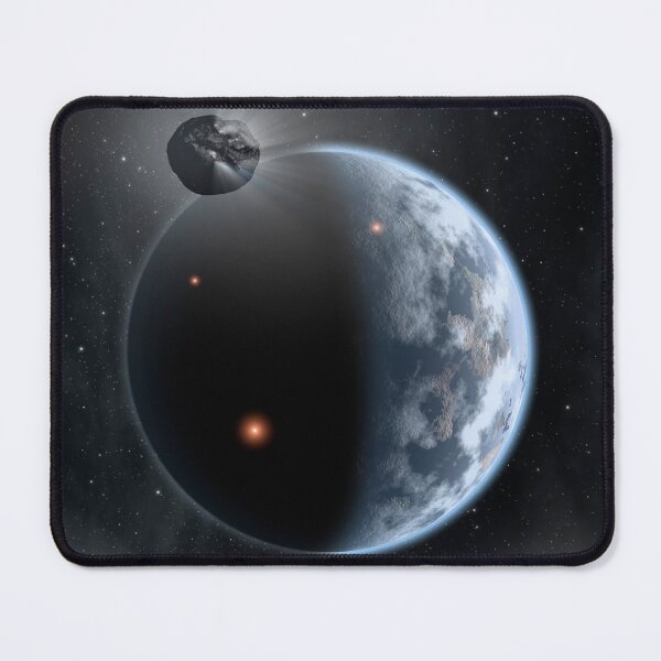 Item preview, STK204291S-An Earth-like planet made up of silicate-based rocks with oceans coating its surface. designed and sold by StocktrekImages.