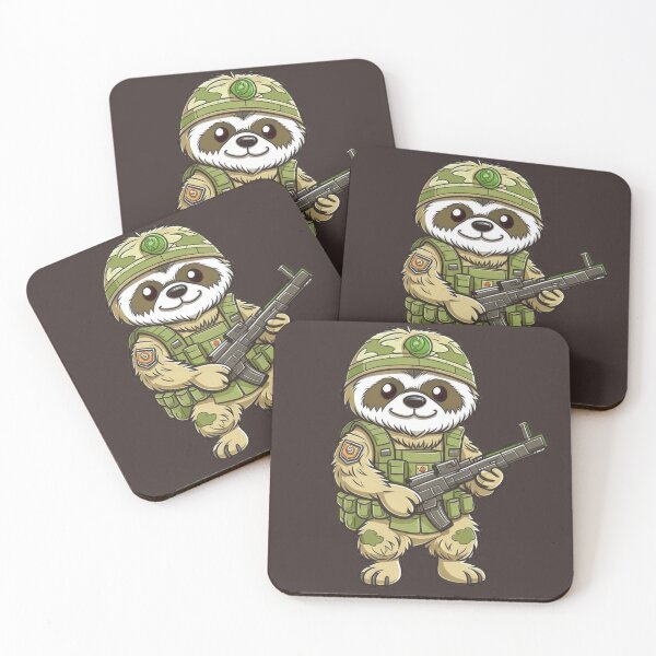 Item preview, Chill Warrior: The Smiling Sloth designed and sold by Minpadesign.
