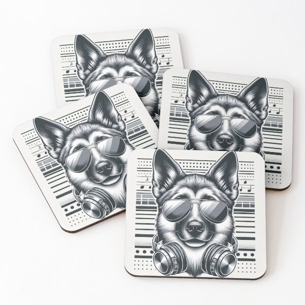 Item preview, Dog Rhythms: Style and Music with Attitude designed and sold by masquetea.