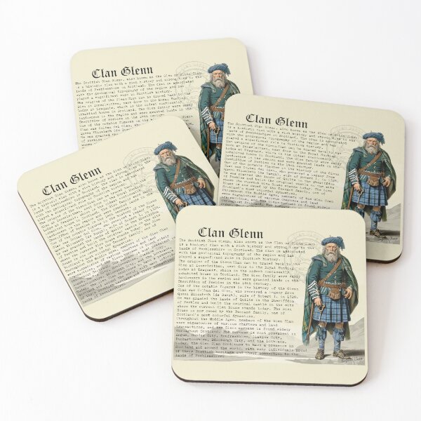 Item preview, Clan Glenn Scottish History  designed and sold by BagTown Clans.