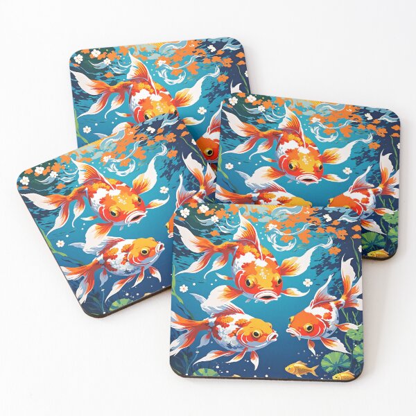 Item preview, JAPANESE COI  FISH designed and sold by PIGCASSOSAIART.