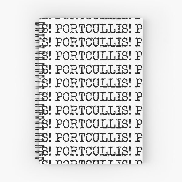 Item preview, Portcullis! Sue Perkins Taskmaster quote designed and sold by Inky-Spiration.