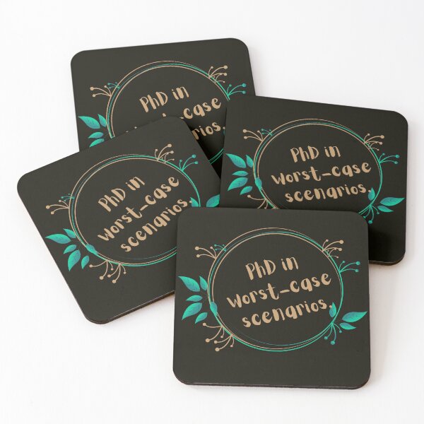 Item preview, PhD in worst-case scenarios designed and sold by ModernDesings.
