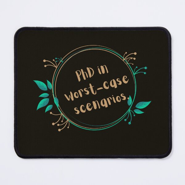 Item preview, PhD in worst-case scenarios designed and sold by ModernDesings.