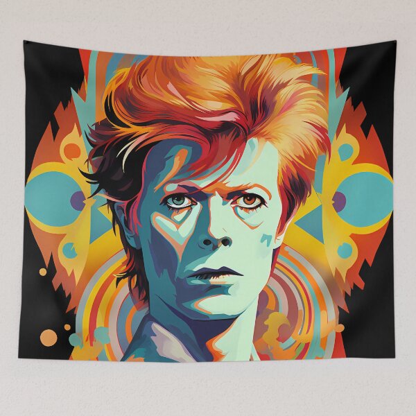 Artikelvorschau, David Bowie entworfen und verkauft von DoodleBurger.