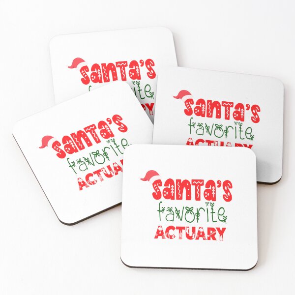 Item preview, Santa's Favorite Actuary designed and sold by slicksdesigns.