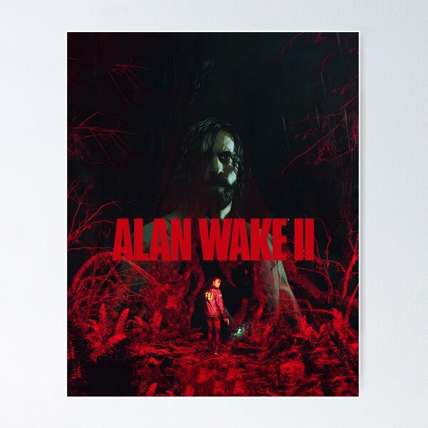 Alan Wake 2 PS5 Cover Replica 