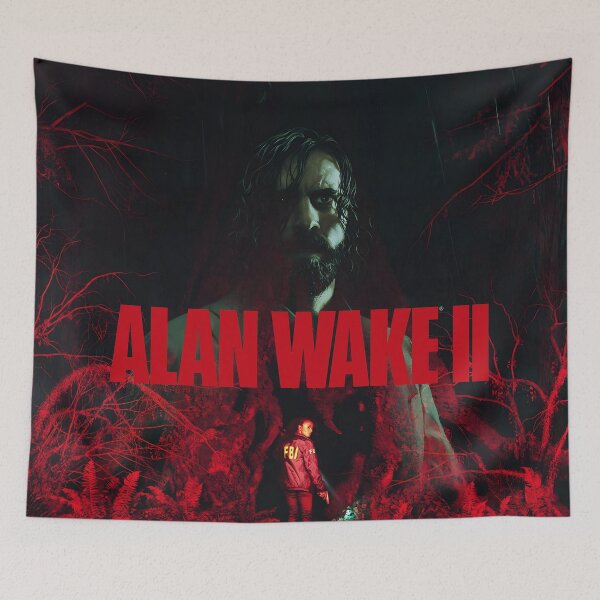 Artikelvorschau, Alan Wake 2 Spiel, Alan Wake II Artwork entworfen und verkauft von DannyxTy.
