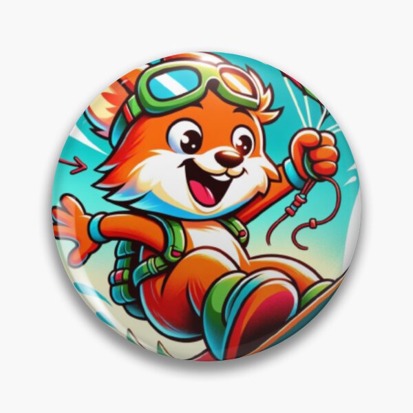 Item preview, Taking Flights: Adventures of a Parachuting Fox designed and sold by masquetea.