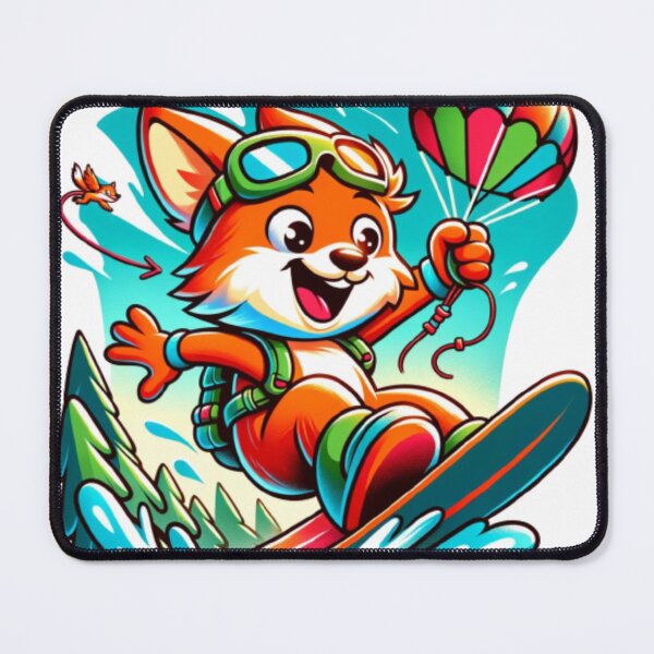 Item preview, Taking Flights: Adventures of a Parachuting Fox designed and sold by masquetea.