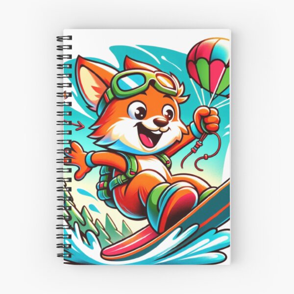 Item preview, Taking Flights: Adventures of a Parachuting Fox designed and sold by masquetea.