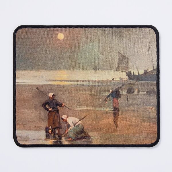Item preview, The Fisherwomen by Eugene Chigot designed and sold by tomorrowsart.