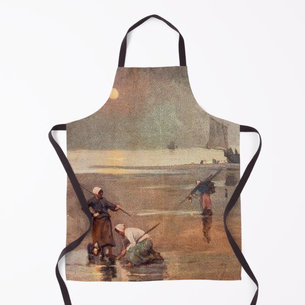 Item preview, The Fisherwomen by Eugene Chigot designed and sold by tomorrowsart.