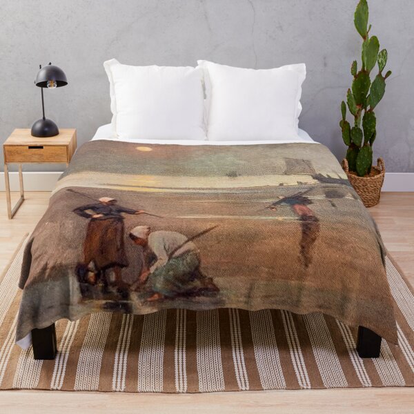 Item preview, The Fisherwomen by Eugene Chigot designed and sold by tomorrowsart.