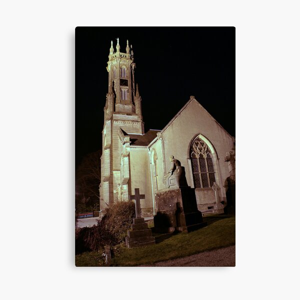Rhu Church and Henry Bell Canvas Print