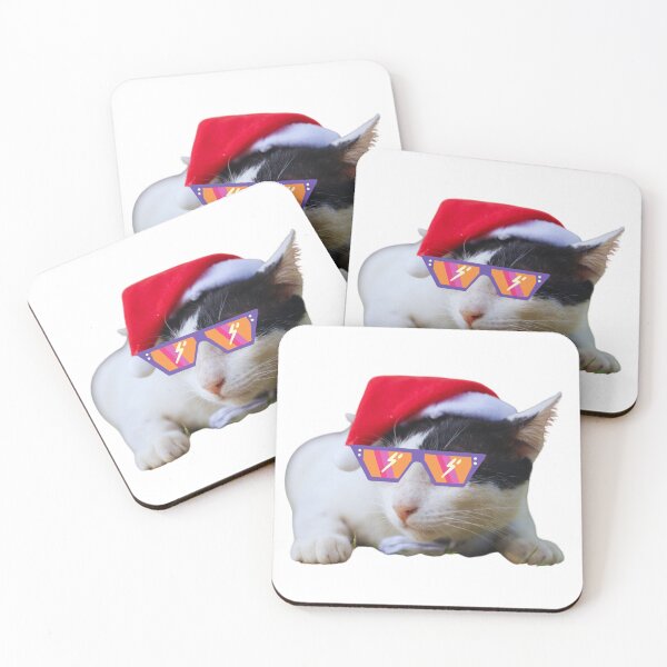 Item preview, Meowy christmas designed and sold by JiraVibes.