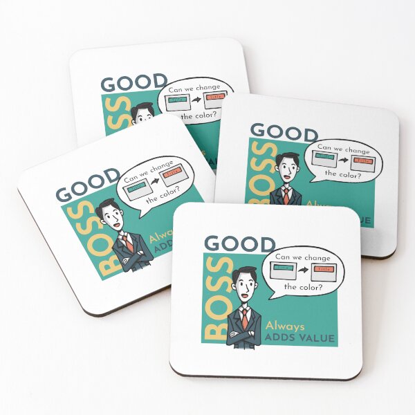 Item preview, Good Boss Adds Value Sarcasm designed and sold by TKsuited.