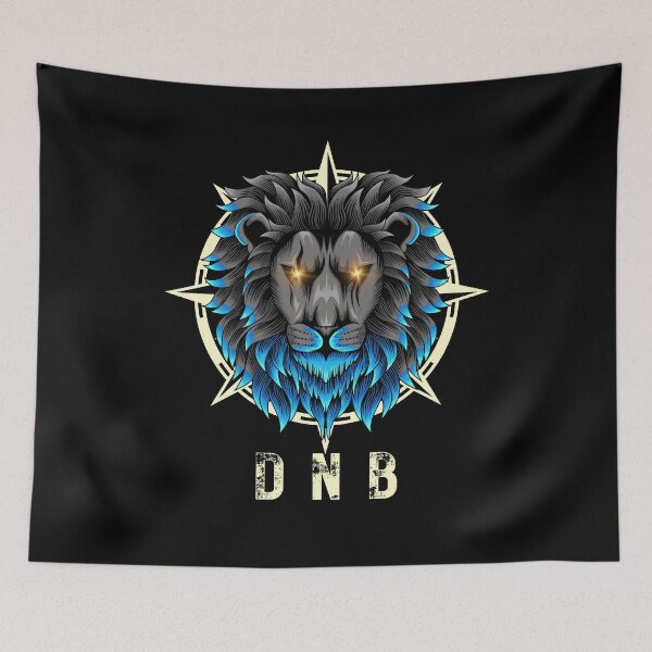 Item preview, DNB BLUE LION  designed and sold by DARKEDGEDNB.